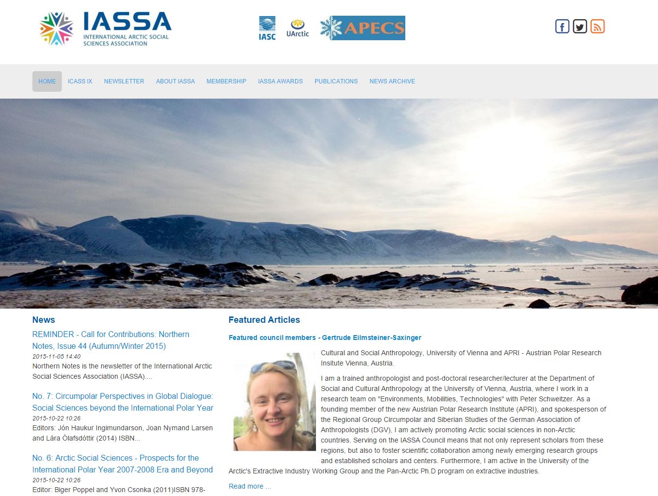 IASSA new website