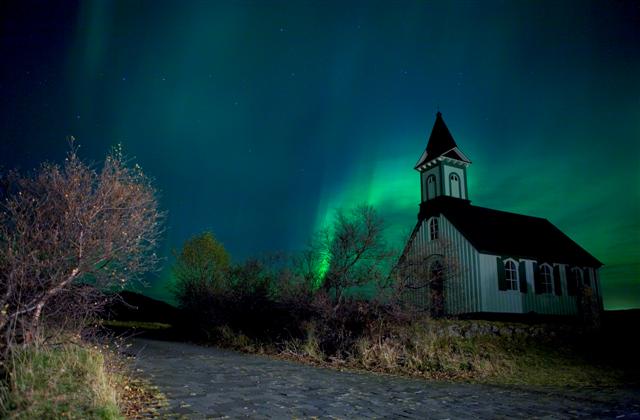 Aurora Borealis seen from Iceland