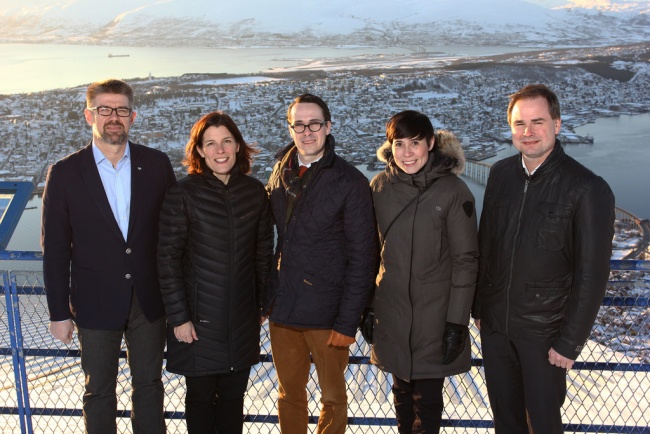 Gunnar Bragi Sveinsson, Iceland; Karin Enström, Sweden; Carl Haglund, Finland; Ine Eriksen Søreide, Norway and Nicolai Wammen, Denmark.