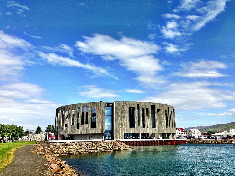 HOF - Culture House in Akureyri and the conference venue 
