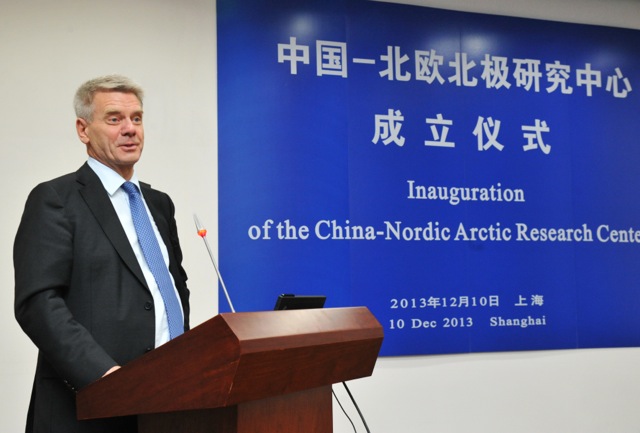 Stefan Skjaldarson Ambassador Icelandic Embassy in China