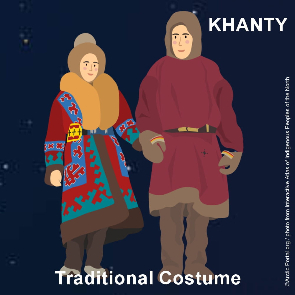 Indigenous People of the Arctic - Khanty - Traditional Costume