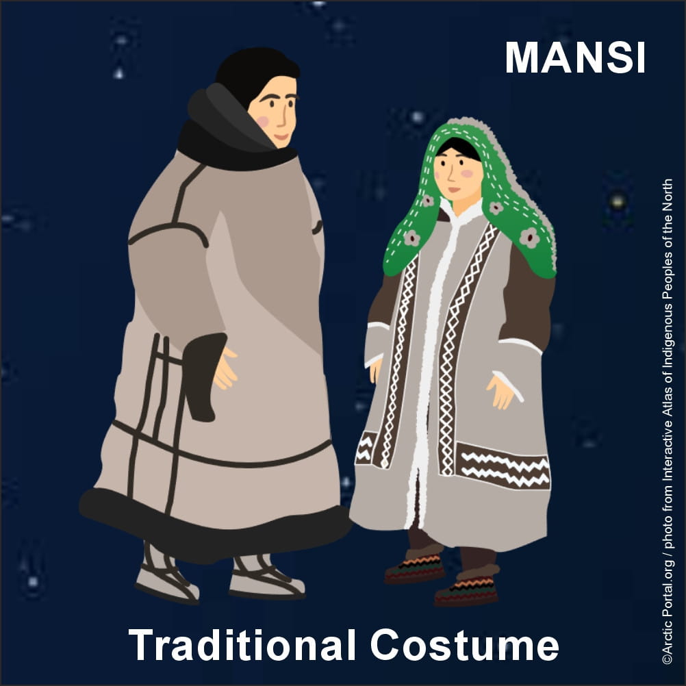 Indigenous People of the Arctic - Mansi - Traditional Costume