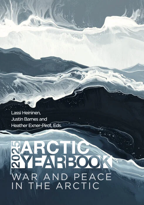 Arctic Yearbook 2025 - War and Peace in the Arctic, Frontpage