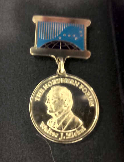 Walter Hickle Medal Halldór Jóhannsson