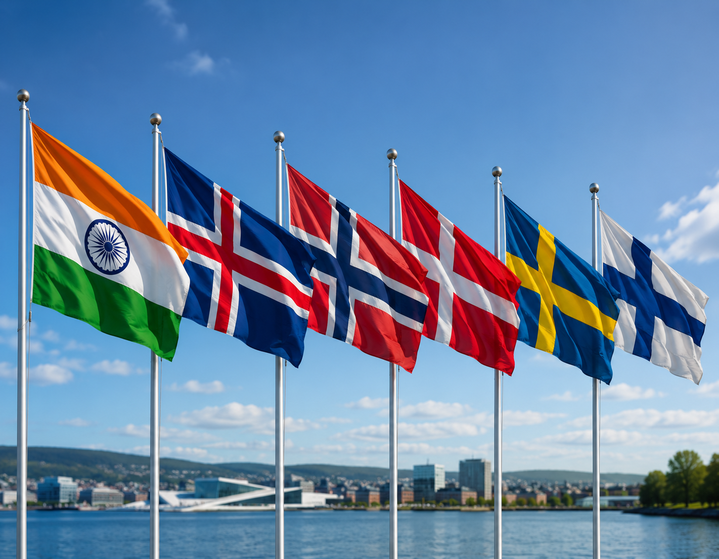 Nordic LEaders and India Strengthen Cooperation at Summit in Oslo
