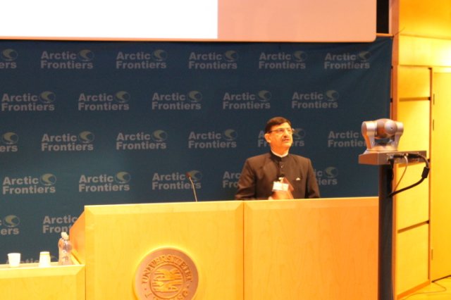 India's Polar Research presented during Arctic Frontiers