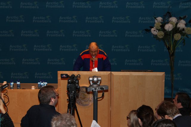 Egil Olli ö the President of Norwegian Sami Parliament