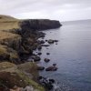 The coast of Svínoy Island