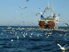 Fishing ship