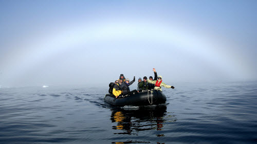 fogbow - Rainbow in a fog