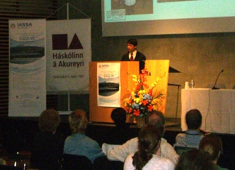 ICASS speaker Sven Haakonson
