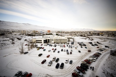 University of Akureyri during highwinter