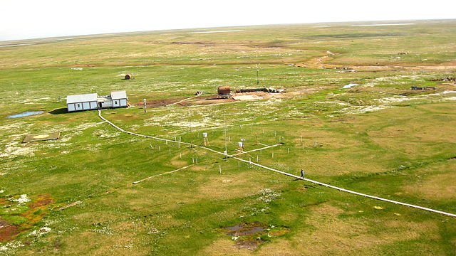 Popov Station in Bely Island