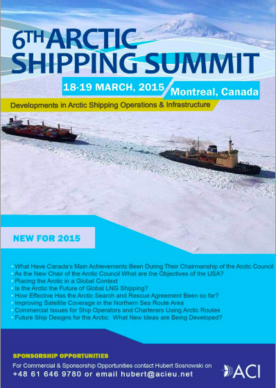 6th Arctic Shipping Summit