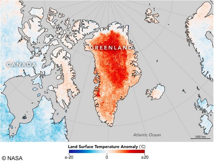 greenland surface melt