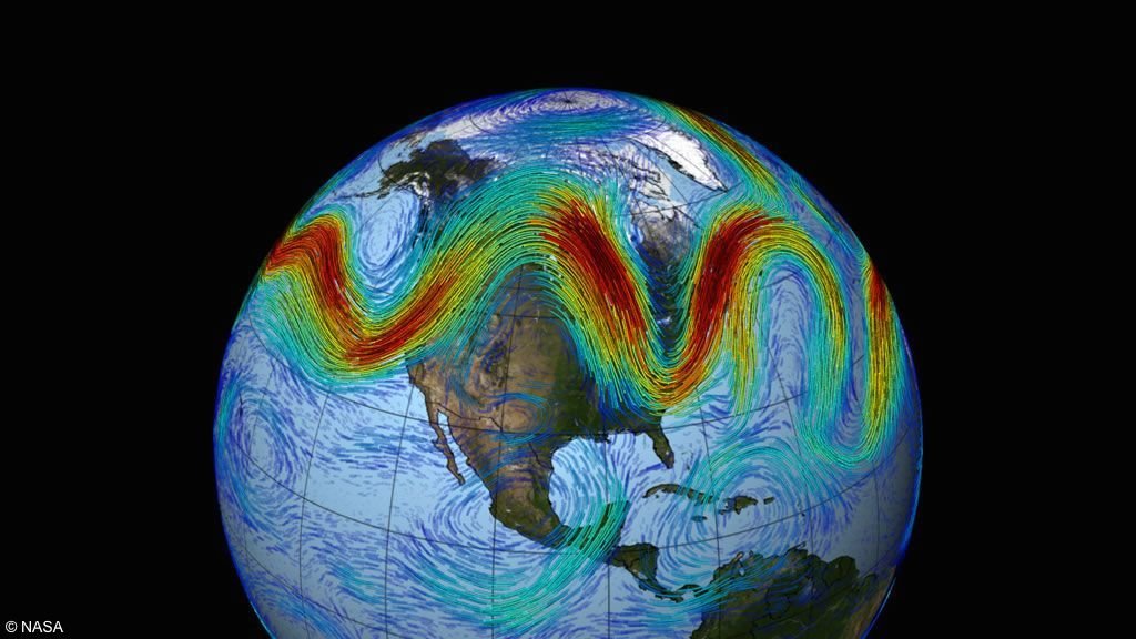 Earth jetstream