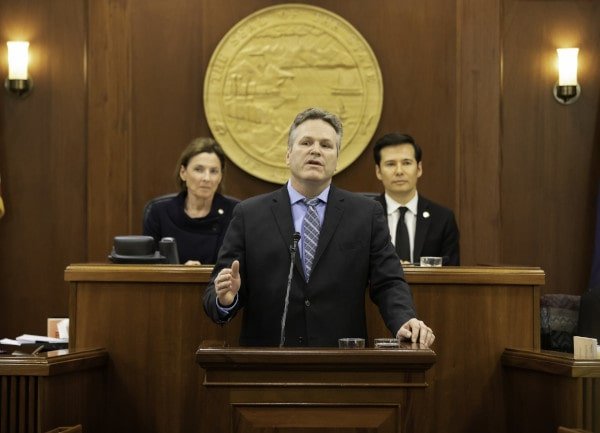 Alaska's new Governor Mike Dunleavy