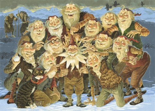 Yule Lads family