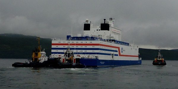 Floating nuclear power plant Akademik Lomonosov