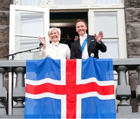 Inauguration of Halla Tómasdóttir president of Iceland